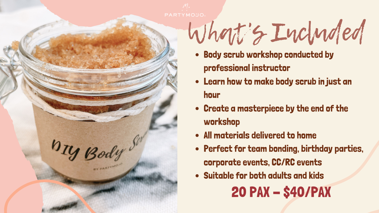 Virtual Body Scrub Making Workshop