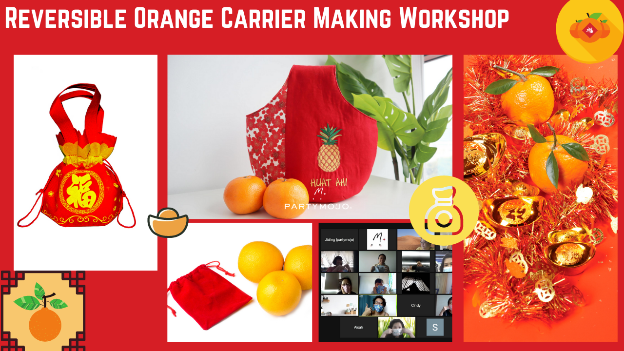 Virtual Orange Carrier Making Workshop gallery Virtual Orange Carrier Making Workshop gallery