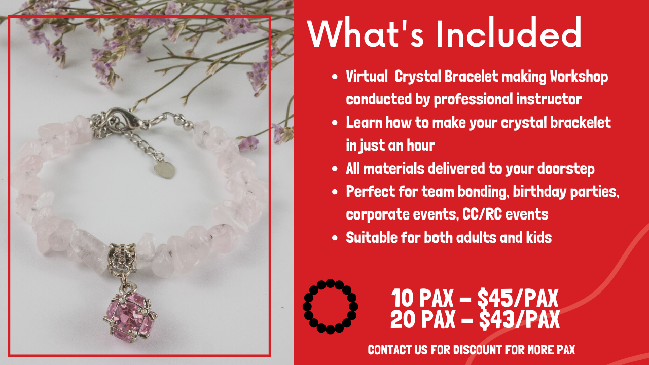 Virtual Crystal Bracelet Making Workshop Virtual Crystal Bracelet Making Workshop 2