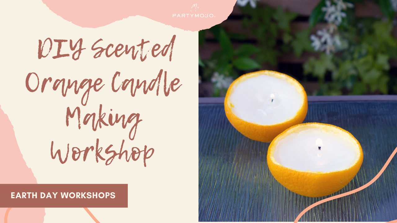 DIY Scented Orange Candle Making Workshop