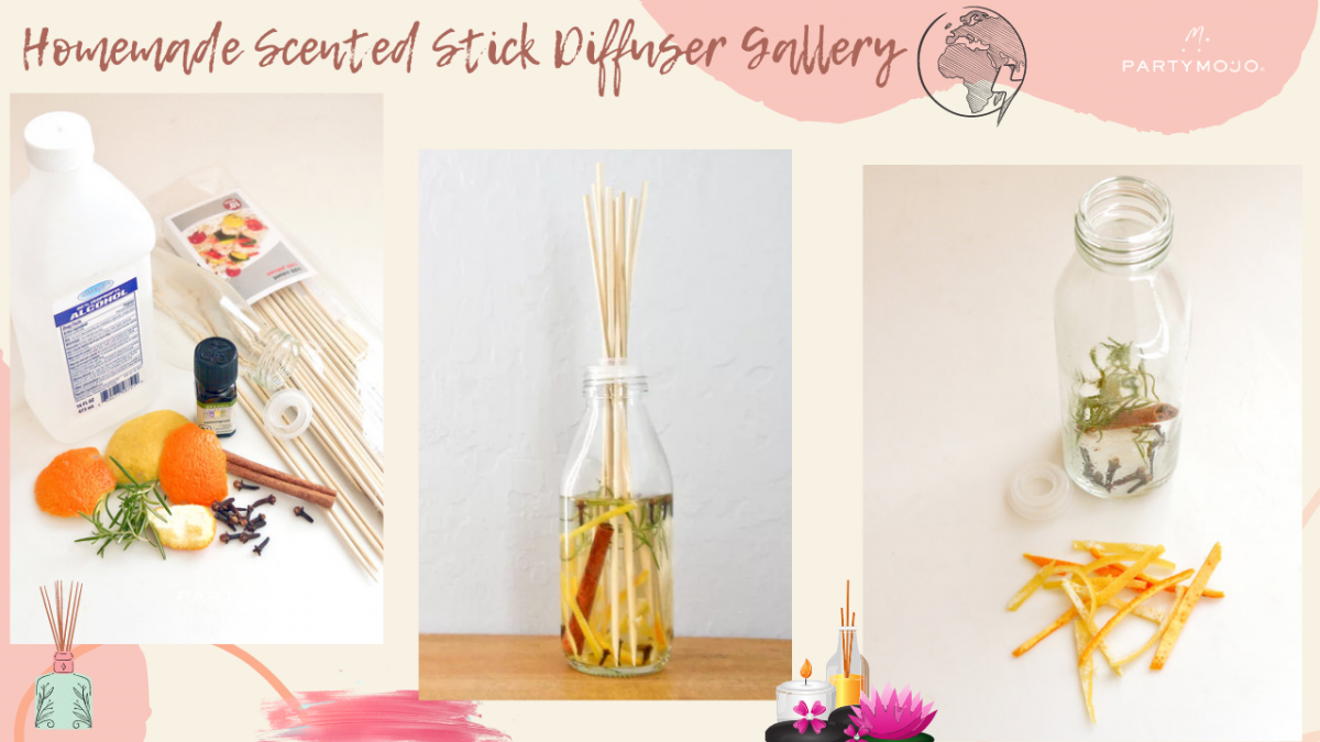 Virtual Scented Stick Diffuser Making Hosted by PartyMojo
