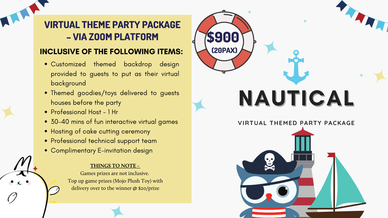 Virtual Nautical Theme Party Virtual Nautical Theme Party