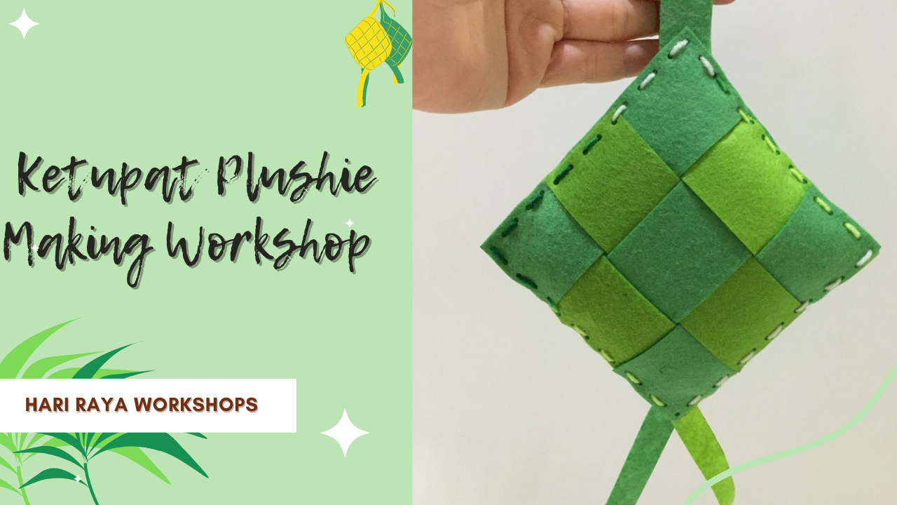 Virtual Ketupat Plushie Making Workshop Hosted By Partymojo