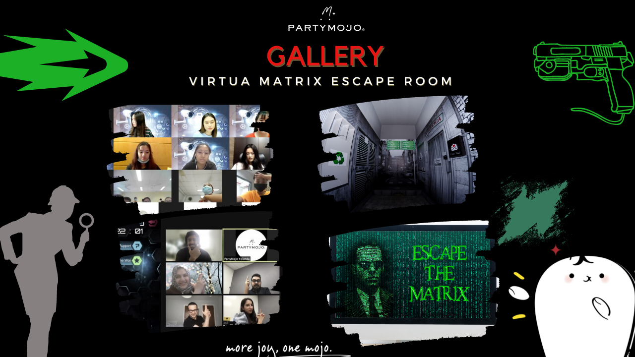 Virtual Escape Room Singapore - Matrix Escape Themed