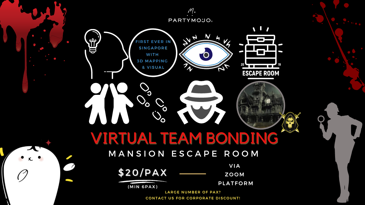 Virtual Escape Room Singapore - Gothic Horror Themed