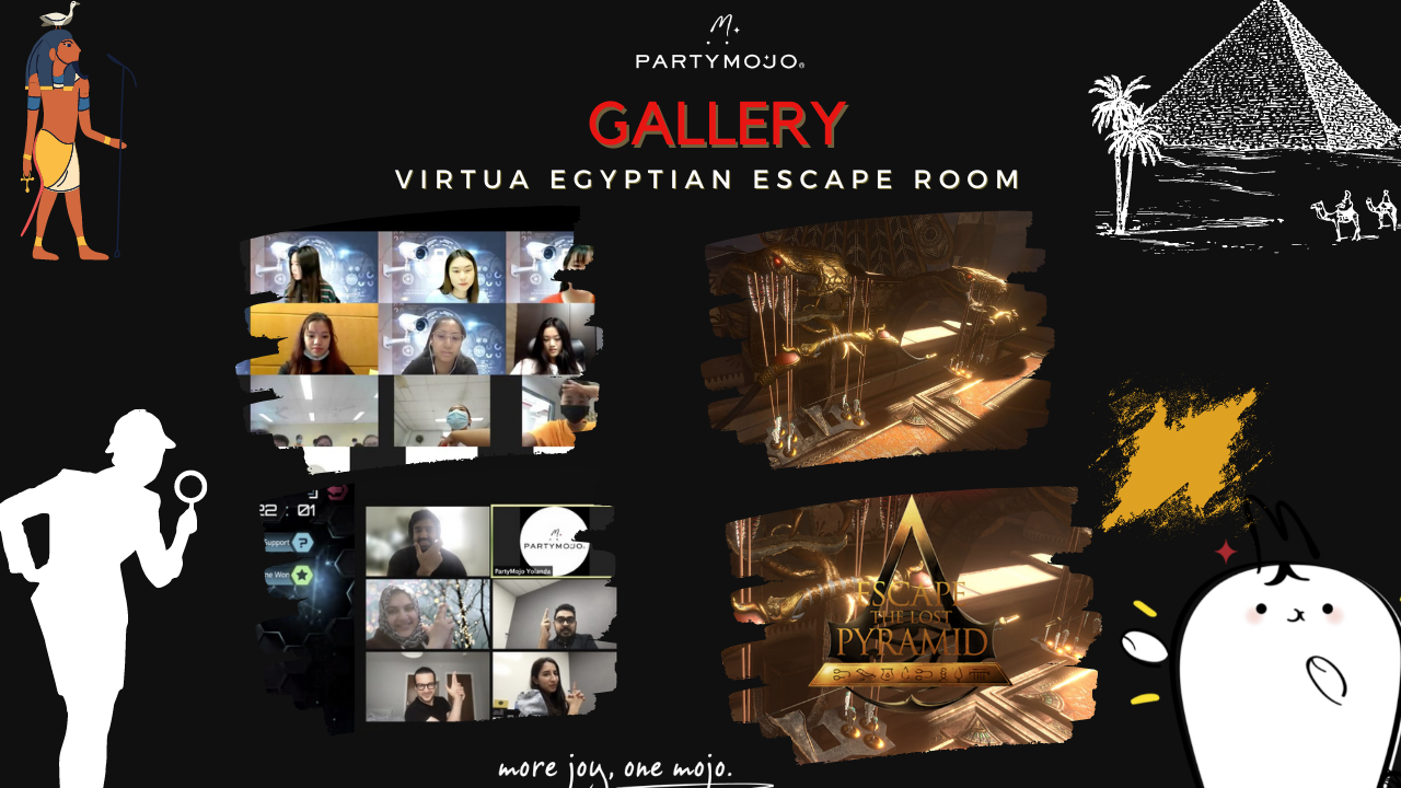 Virtual Escape Room Singapore - Egyptian Escape Themed