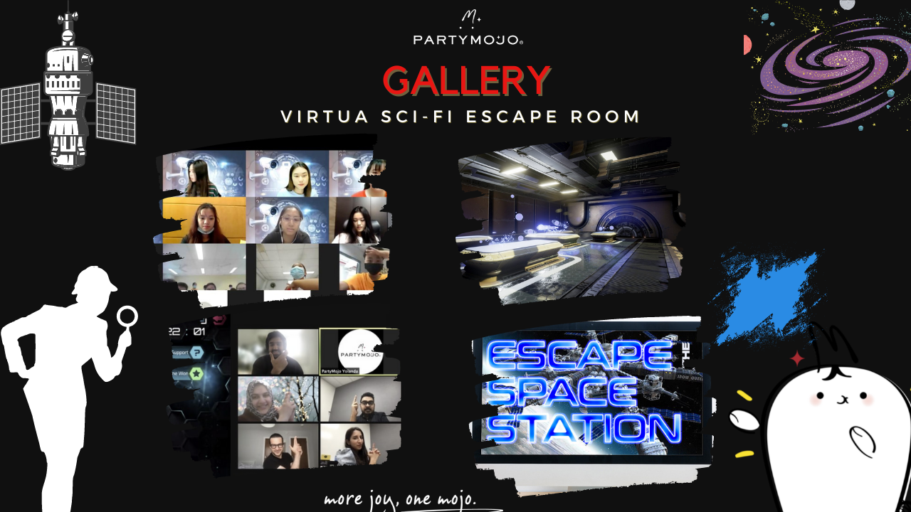 Virtual Escape Room Singapore - Sci-Fi Themed