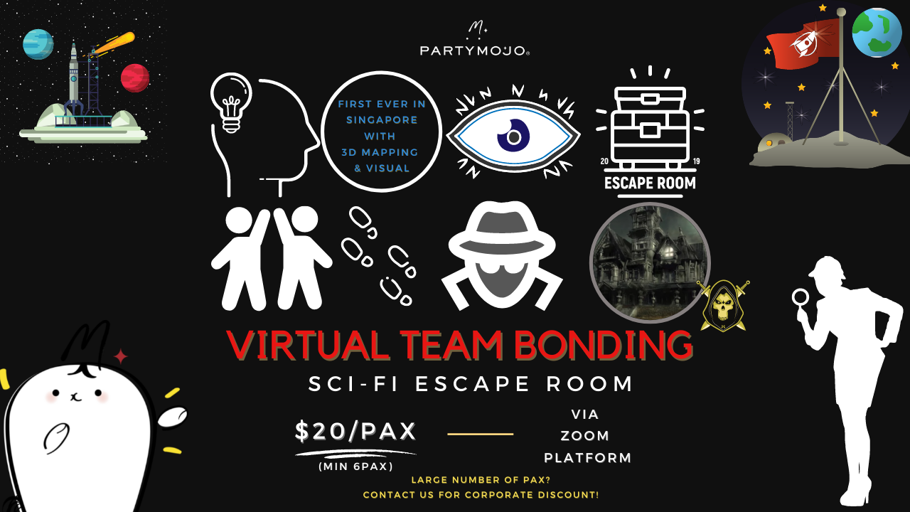 Virtual Escape Room Singapore - Space Station