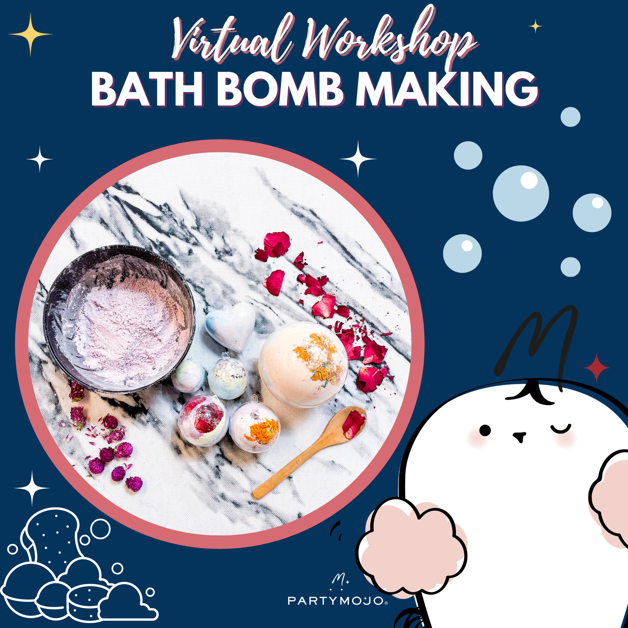 Virtual Bath Bomb Making Workshop 