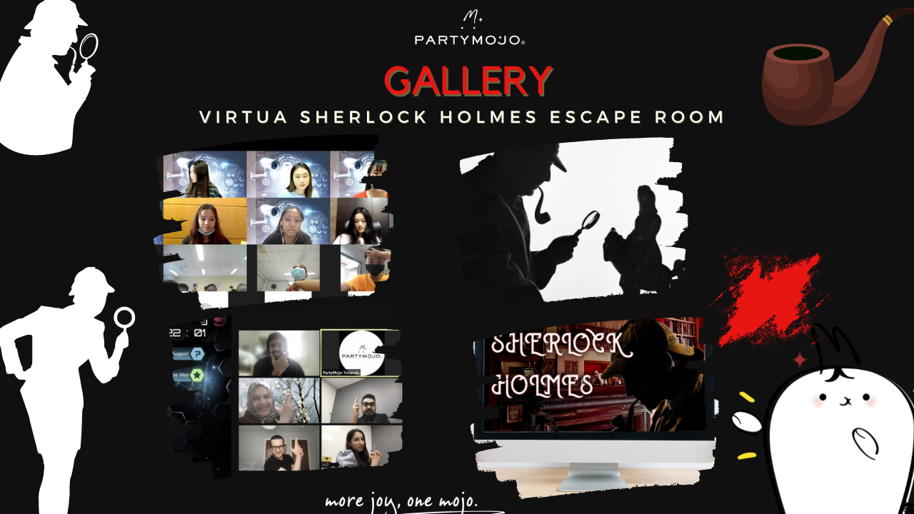 Virtual Escape Room Singapore - Sherlock Holmes Themed