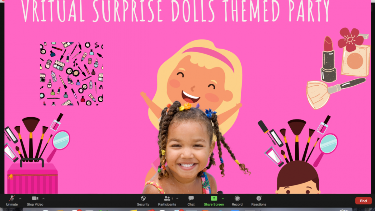 Customised Virtual Themed Birthday Packages - PartyMojo Singapore