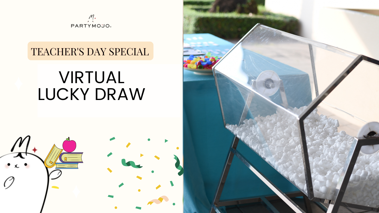 Virtual teacher's day lucky draw 