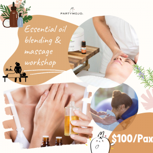 Virtual oil blend massage workshop