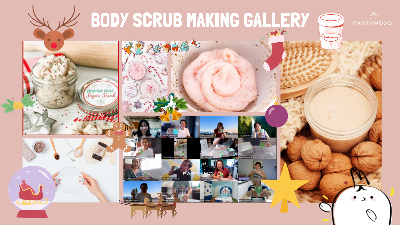 Virtual Christmas Body Scrub Making Workshop