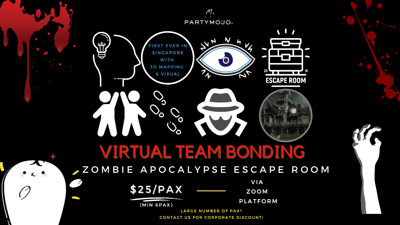 Virtual Escape Room Singapore - Zombie Apocalypse