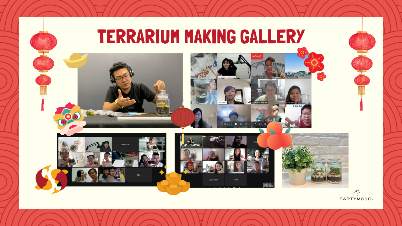 virtual terrarium making workshop