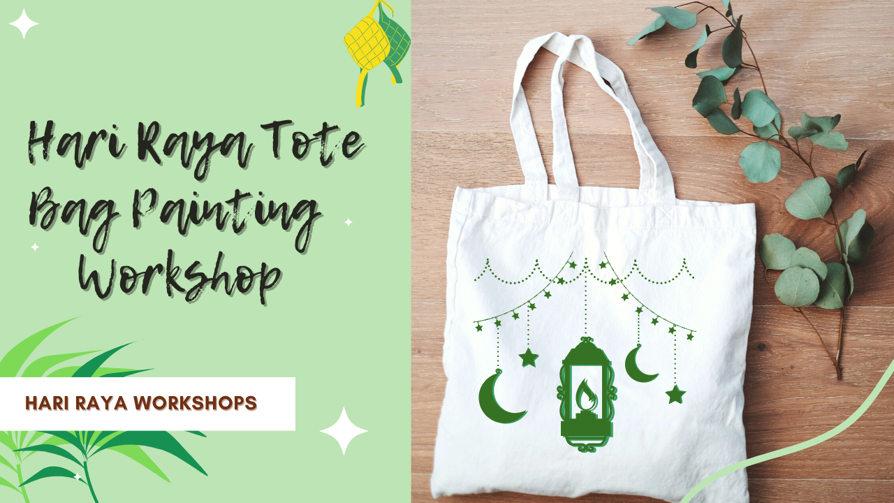 Hari Raya Tote bag painting Workshop 