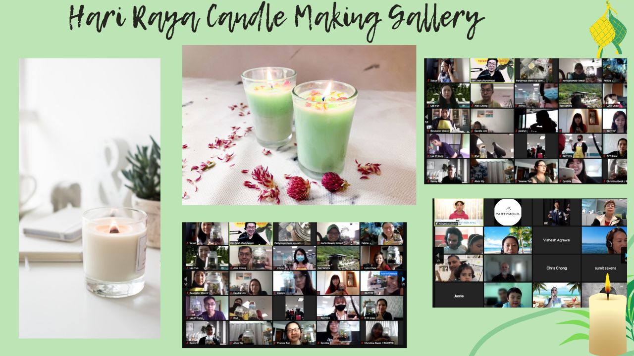 Virtual Hari Raya Candle Making Workshop