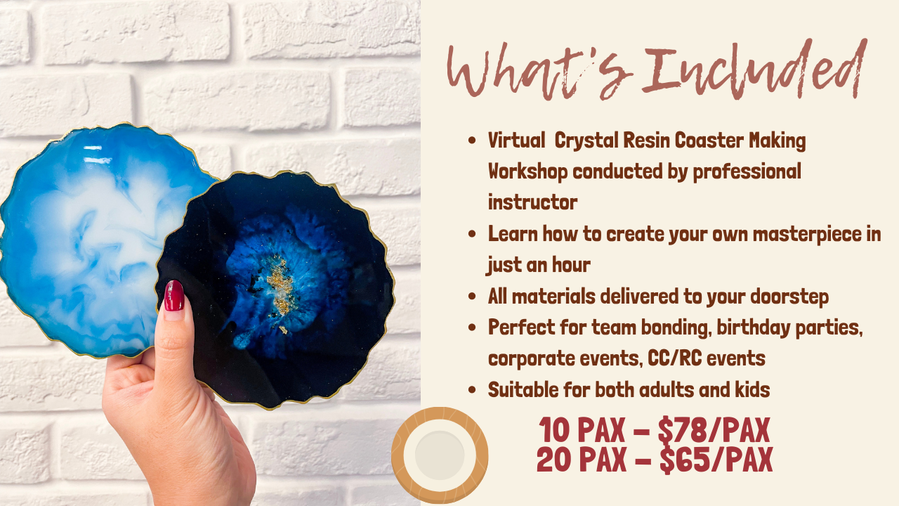 Crystal resin workshop