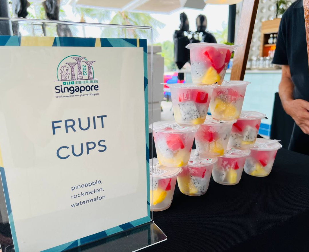 Fruit cup station