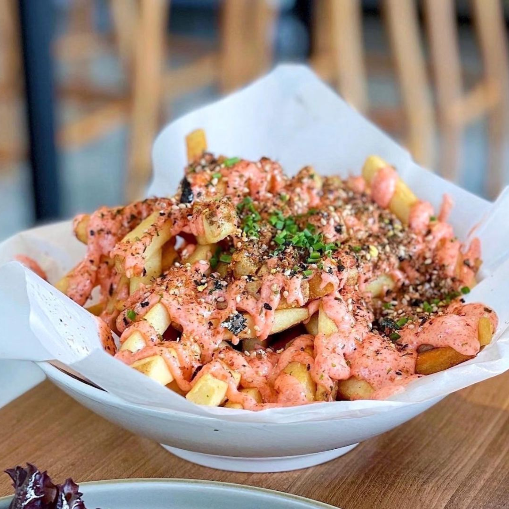 Mentaiko Fries (Torched)