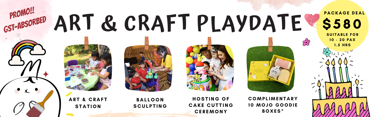 Art & Craft Play Date Package