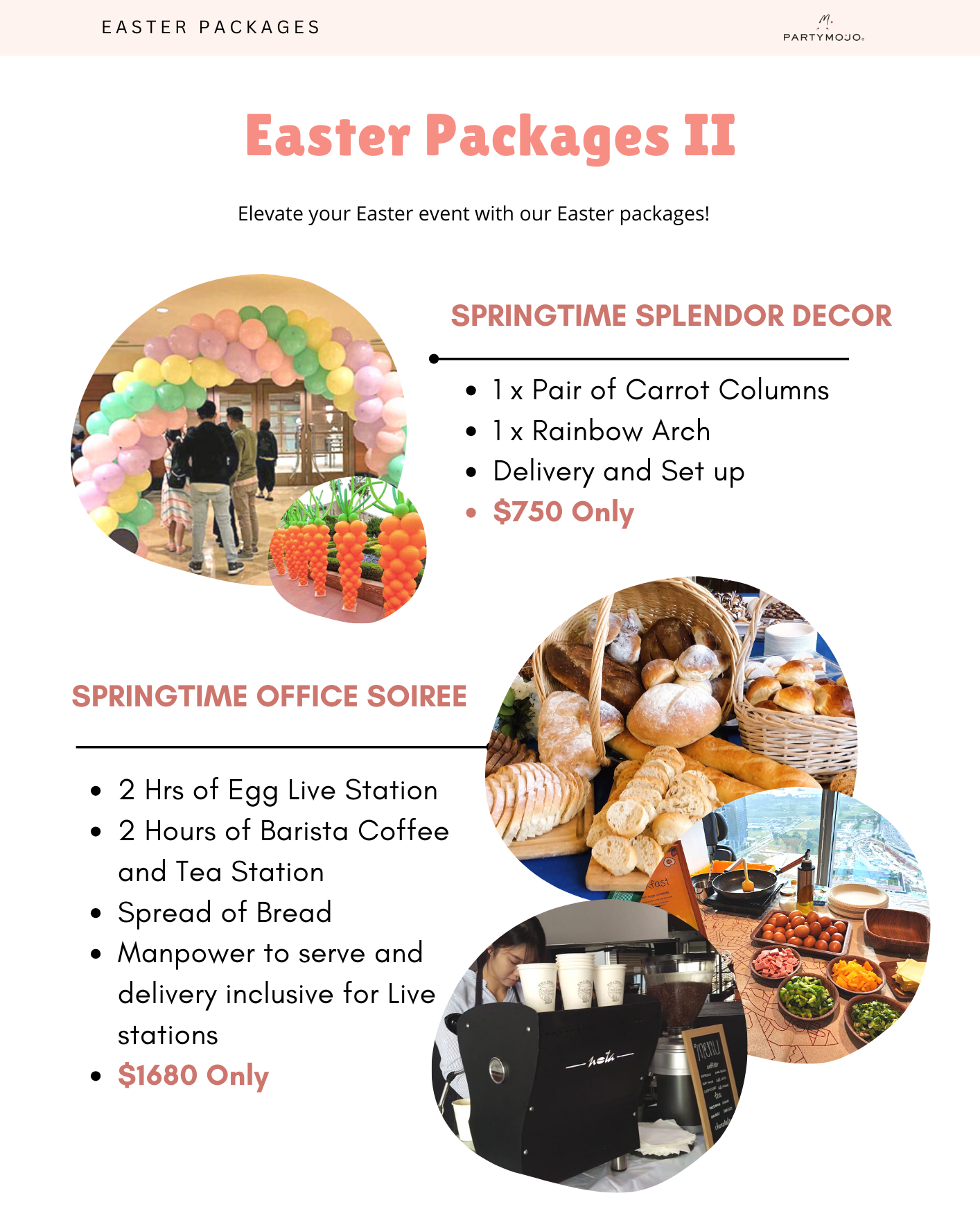 easter packages II easter day packages II