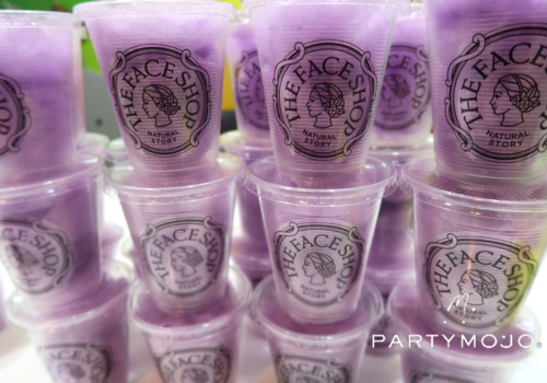 pre-packed candy floss