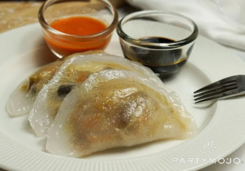 Steamed chinese kueh station