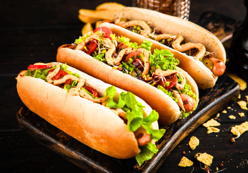 Premium hotdog bun