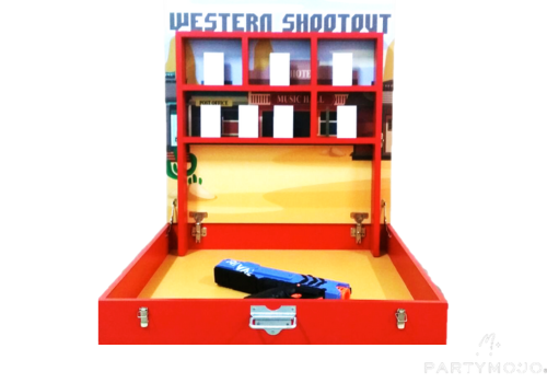 Western Shootout Cocktail tables