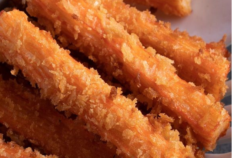 Fried Crabsticks Crispy Crabstick Live Station