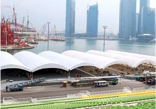 Dome shape tentage