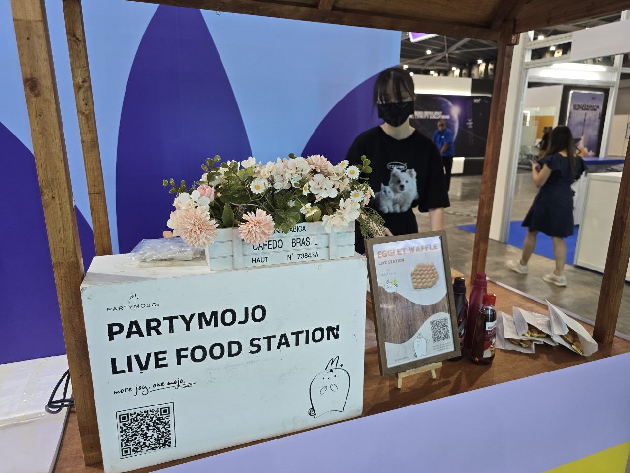 Egglet Waffle Live Station Egglet Waffle Live Station