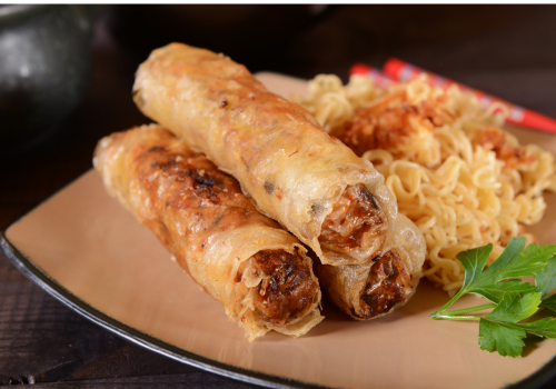 Fire Noodle Spring Roll Fire Noodle Spring Roll Live Station