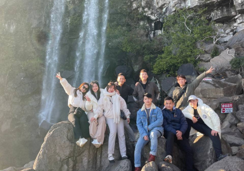 Annual Retreat 2024 — Jeju: Waterfall