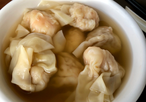 Wanton Soup Live Station Tortilla Wrap