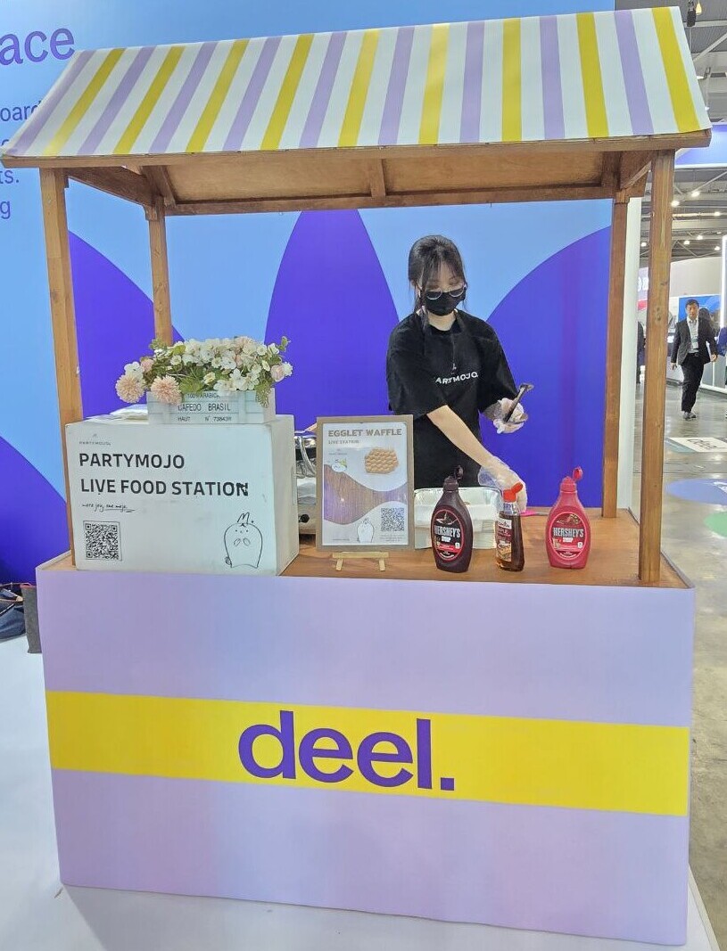egglet2 Egglet waffle Live Station deel event