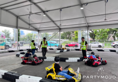 F1 Racing Game booth