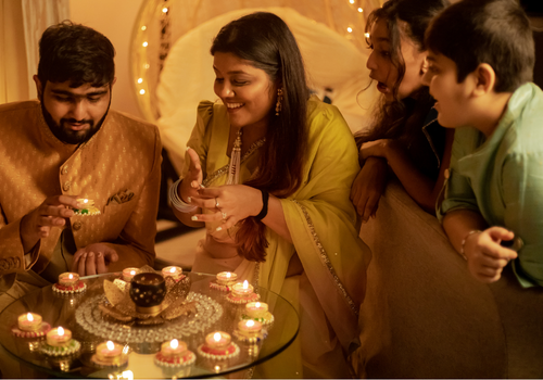 Deepavali with family