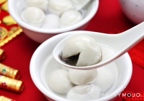 Tang Yuan In Soy Milk Live Station