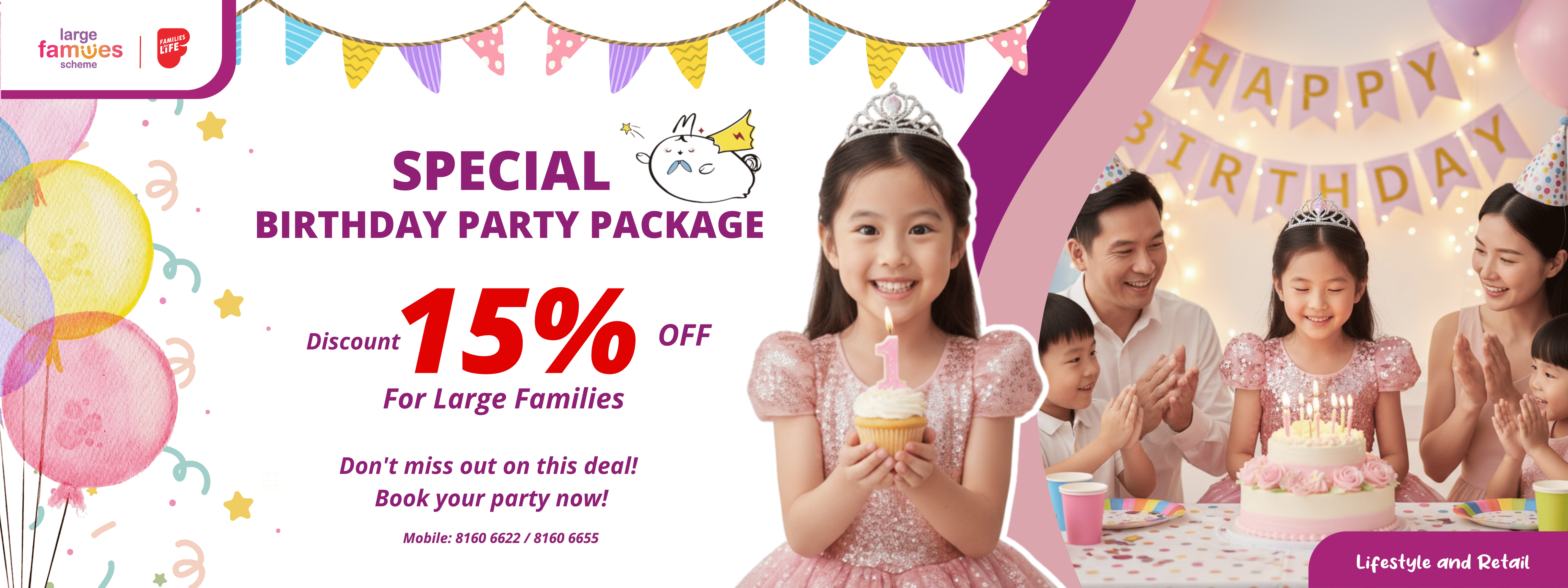 Promotion Large Families - SG