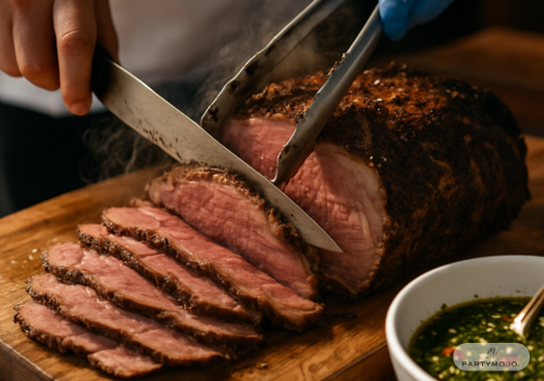 Roast Beef Live Station