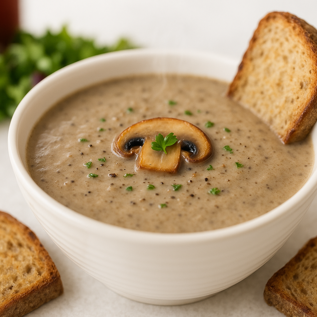 Truffle Mushroom Soup