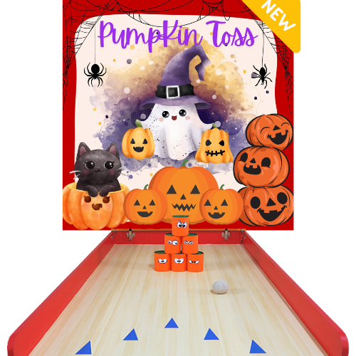 Pumpkin Toss Halloween Game booth