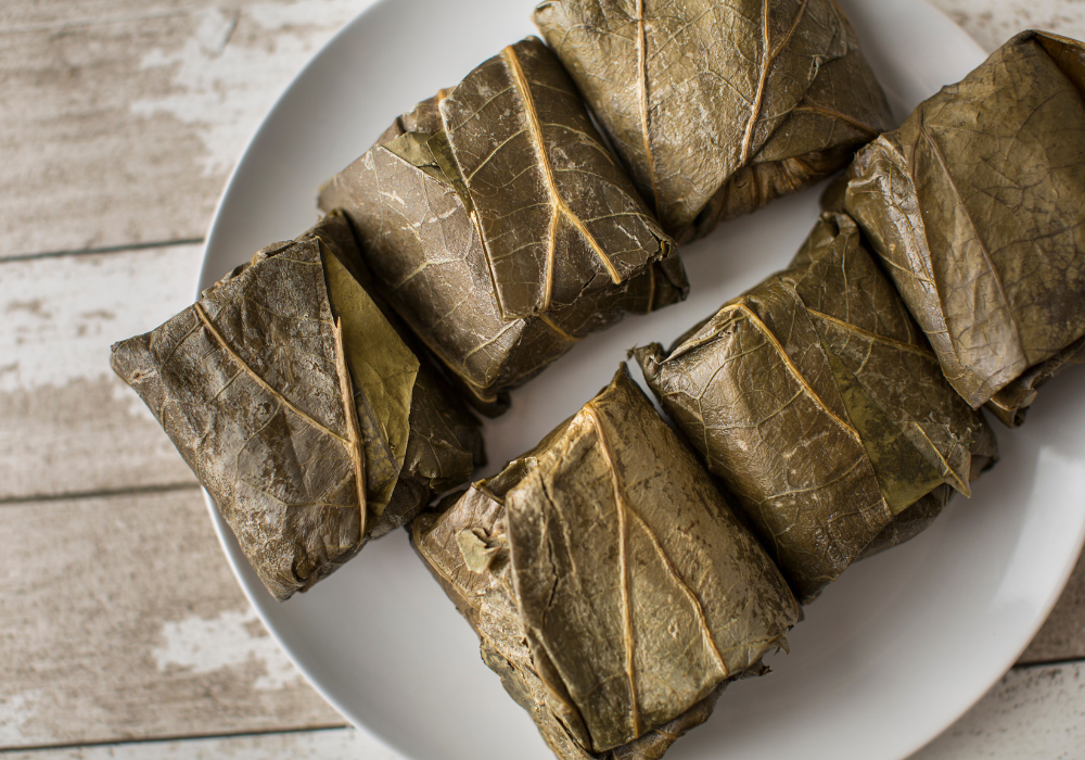 Chicken Lotus Leaf Rice Live Station