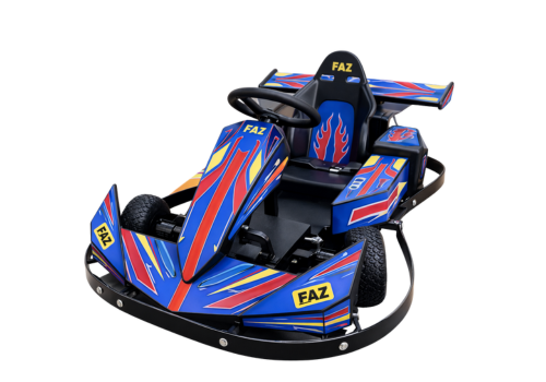 Go-Kart Blue Stage (Black & Red)