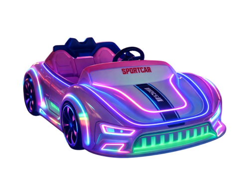 Sports Car Stage (Black & Red)