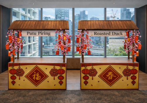 Branded CNY Booth Branded CNY Booth