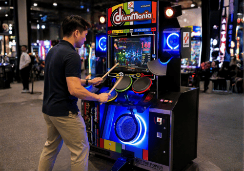 drum mania machine rental
